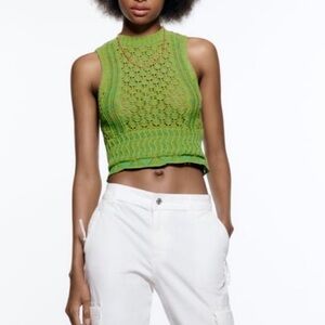 NWOT Zara Knit Top